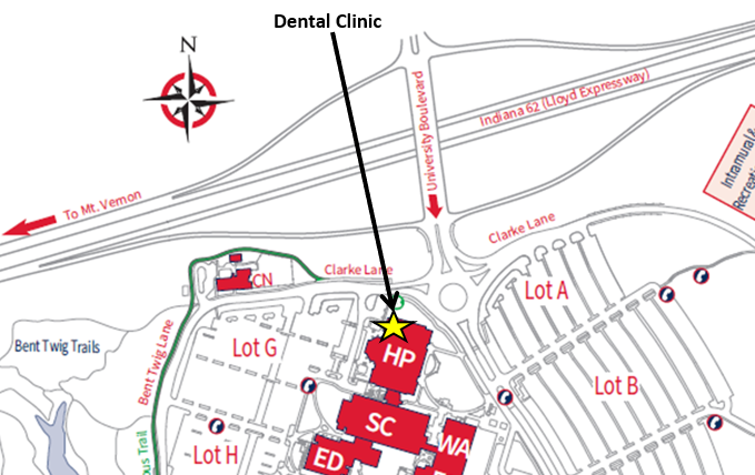 Map to Dental Clinic