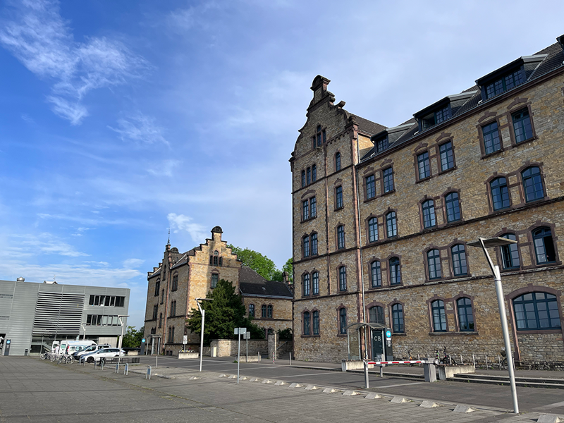 Exterior shot of Germany buildings