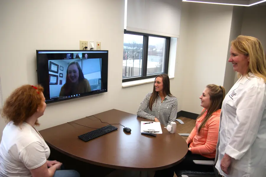 students use telehealth technology for nutrition counseling