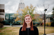 casual portrait of USI psychology graduate Erika Uebelhor