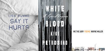 Covers of "Say It Hurts," "White Blood," and "We the Jury"