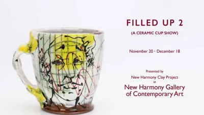 Exhibition postcard for "Filled Up 2"