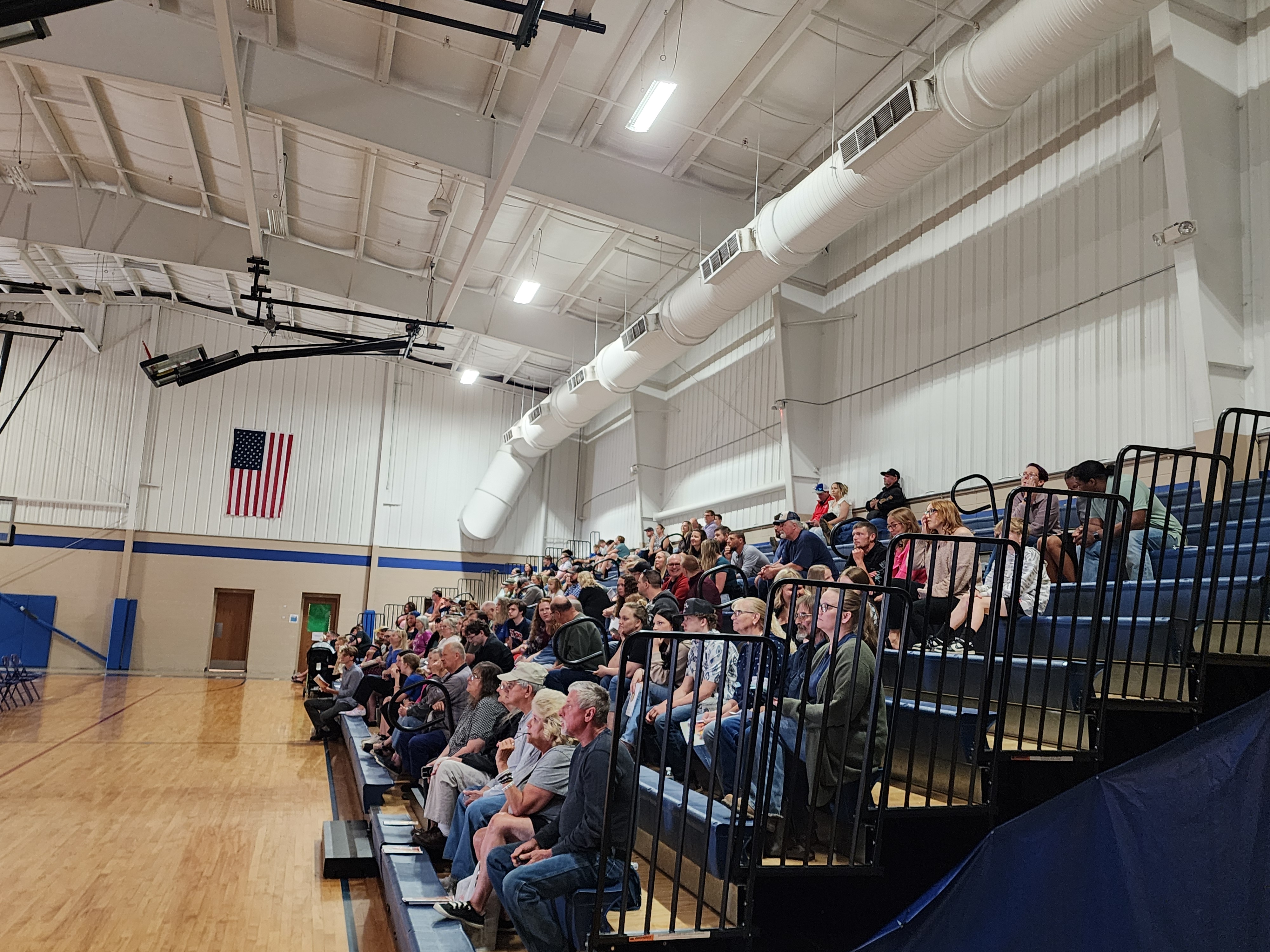 SCA parents attend graduation ceremonies.