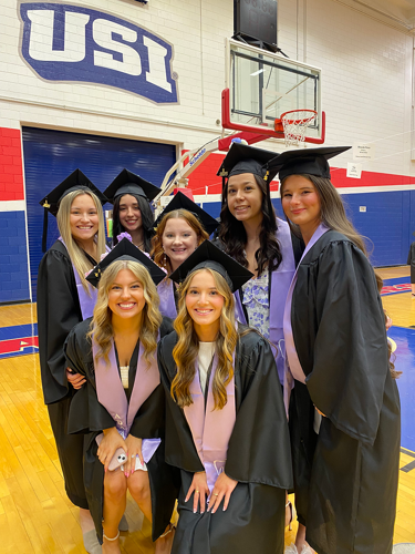 Photo of Dental Assisting students at graduation