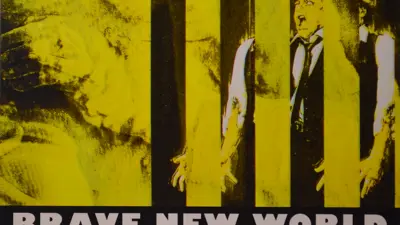Exhibition postcard for "USI Emerging Artist Alumni: Brave New World"