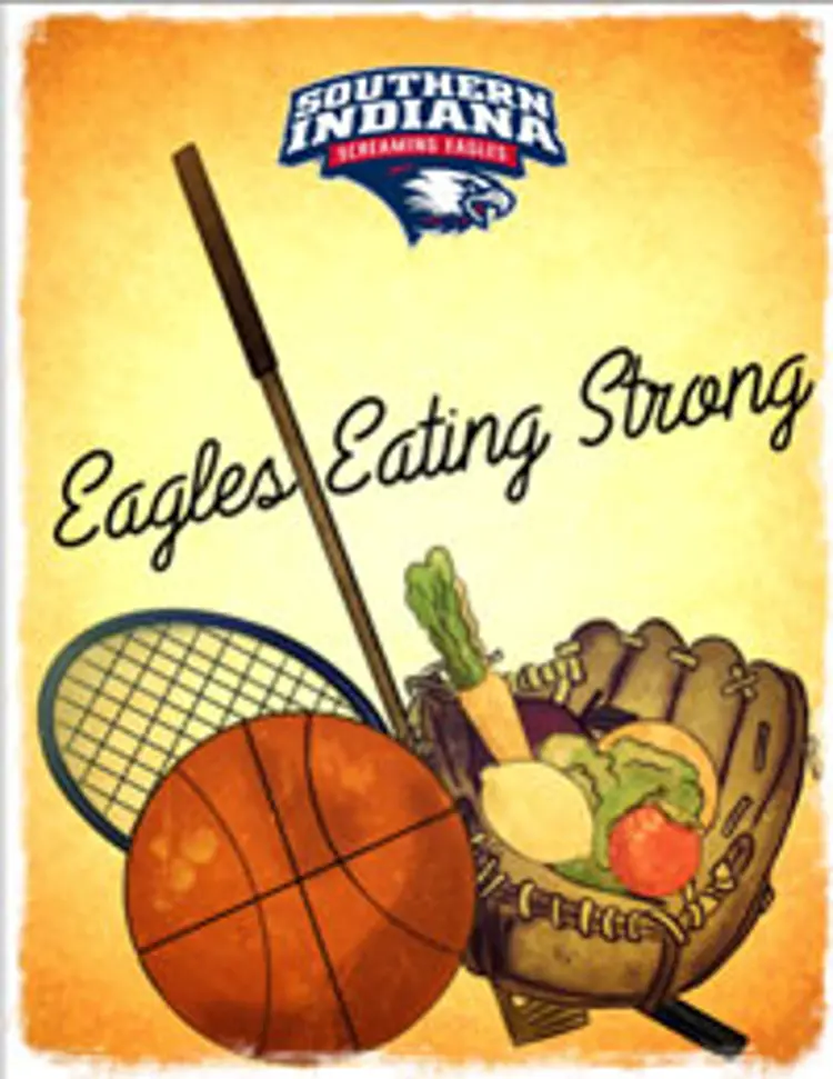 Graphic for Eagles Eating Strong