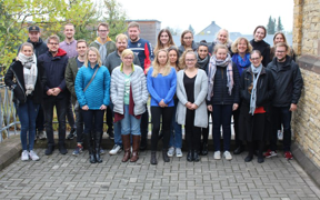 Group of students during the 2018 Germany trip