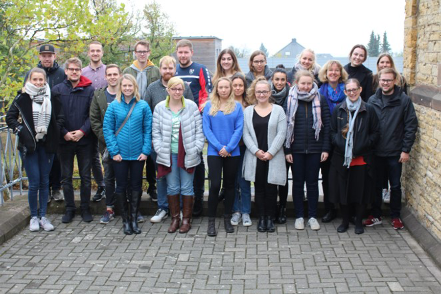 Group of students during the 2018 Germany trip