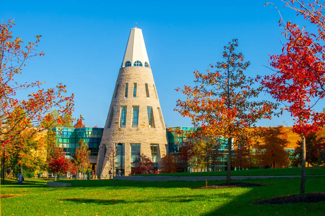 Fall view of the University Center