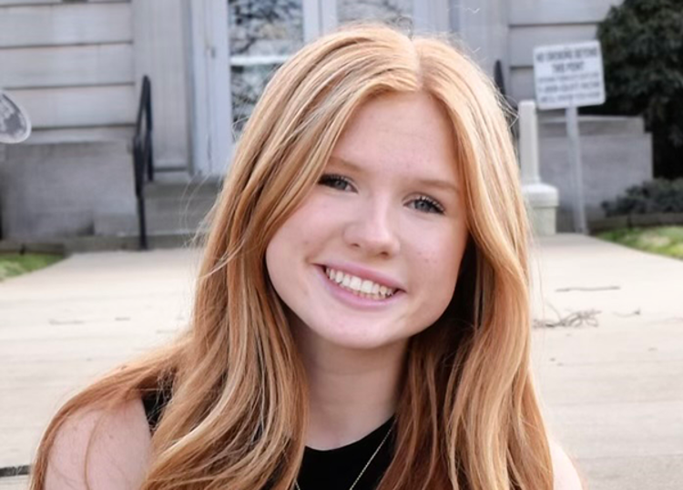 Professional portrait of USI gerontology student research assistant Reagan Lawrence