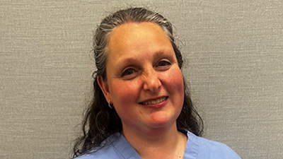 Casual portrait of USI radiology graduate Amanda Lehner