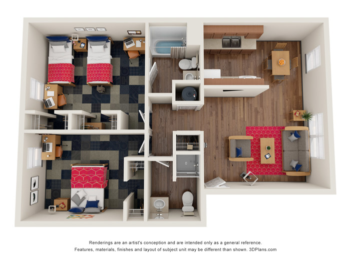 Usi Housing Options Mcdonald Rendering
