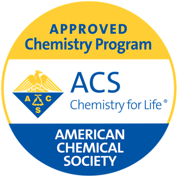 American Chemical Soceity approved Chemistry program logo