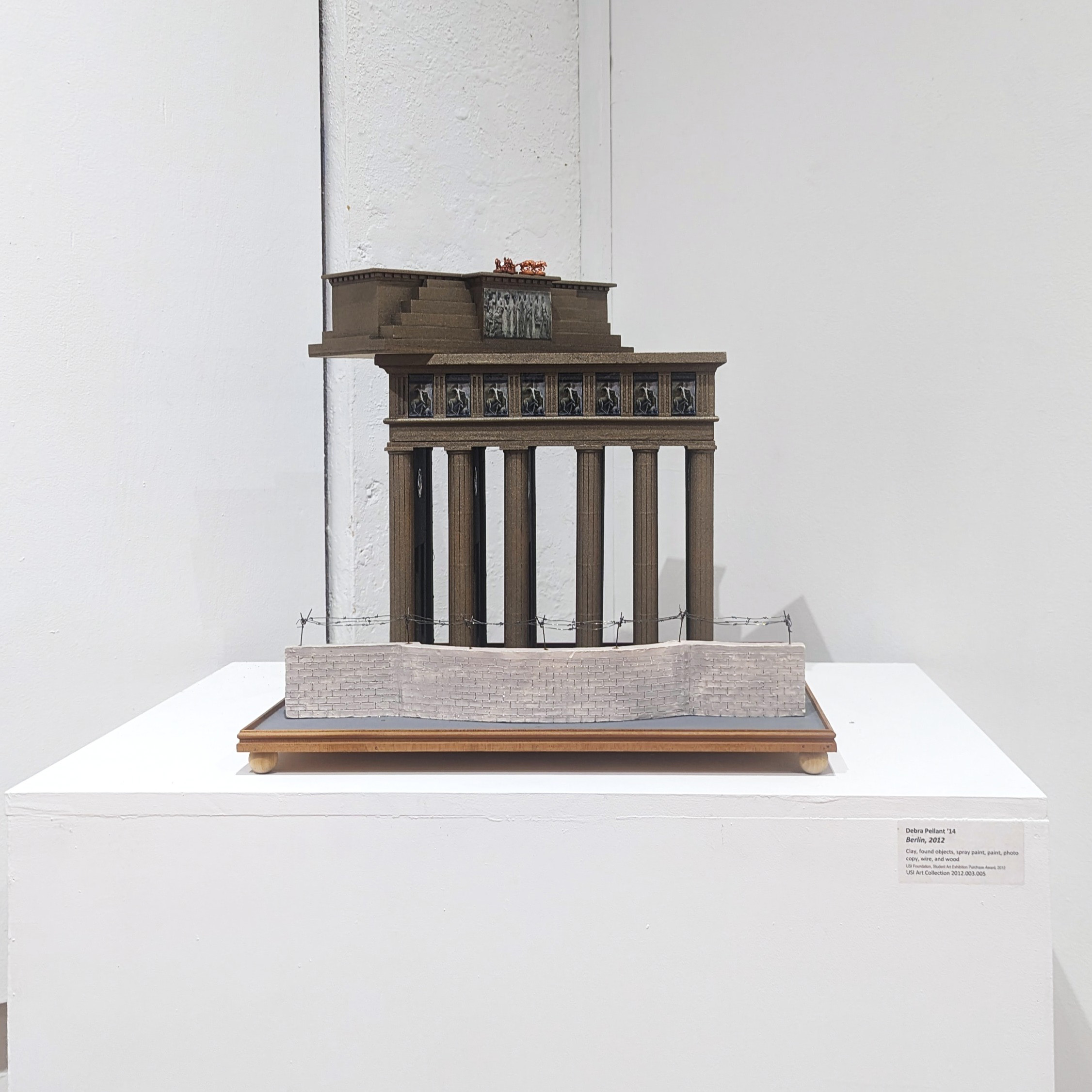 Mixed media sculpture - "Berlin" by Debra Pellant