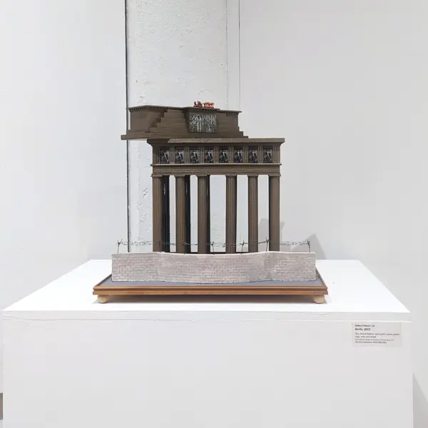 Mixed media sculpture - "Berlin" by Debra Pellant