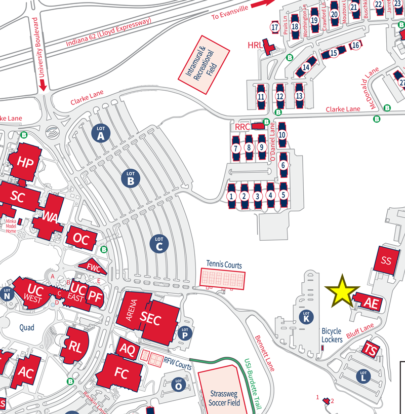 Map of Campus