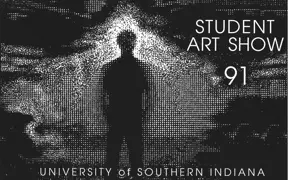USI Student Art Show '91, art by Carole McNaughton