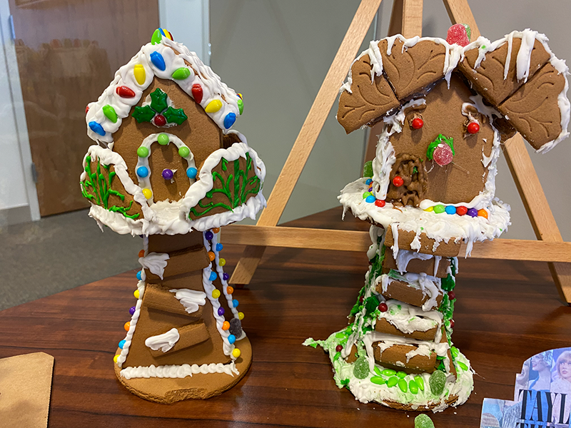 photo of gingerbread house