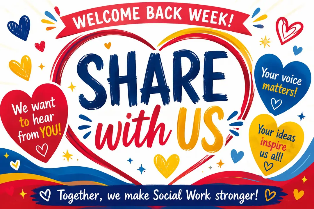 Share with us graphic