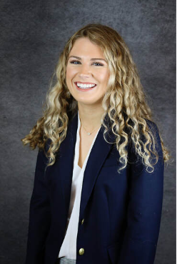 Professional portrait of USI psychology graduate Bridget Stallings