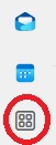 Red circle showing location of More Apps