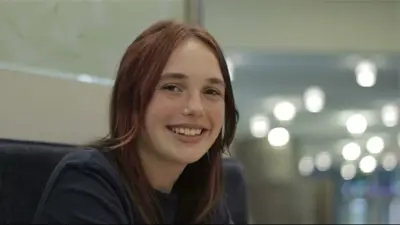 Photo of Raegen, who has dyslexia